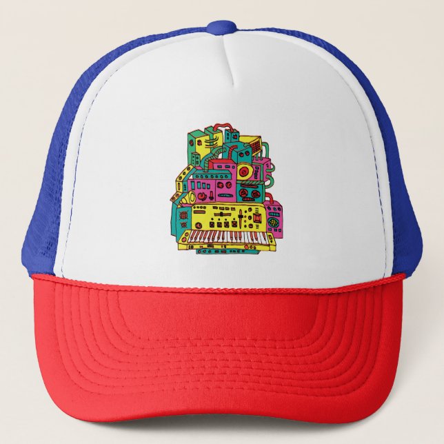 Analog Crowd Trucker Hat (Front)