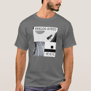 Analogue Audio  Vinyl Record Player T-Shirt