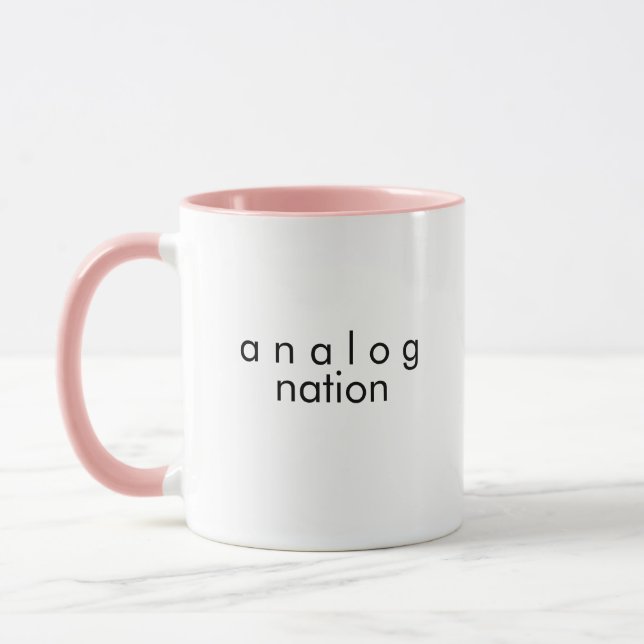 Analogue Nation Coffee Mug (Left)