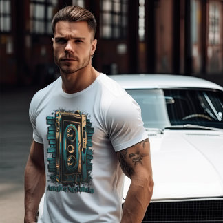 Analogue Nostalgia, Vintage Design T-Shirt