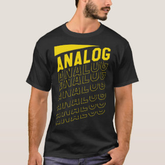 Analogue Retro music T-Shirt