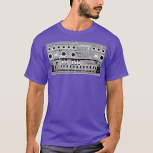 Analogue synthesiser electronic music modular life T-Shirt