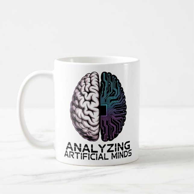 Analysing Artificial Minds Brain and Circuit Coffee Mug (Left)
