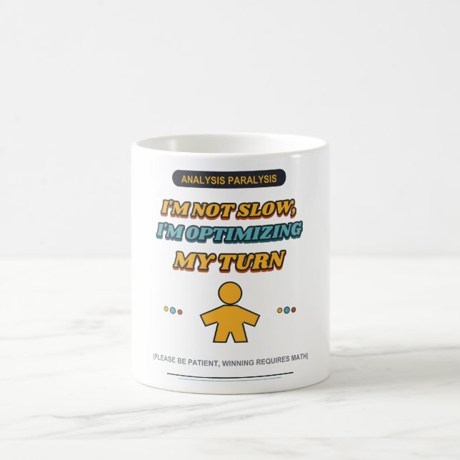 Analysis Paralysis Mug (Center)