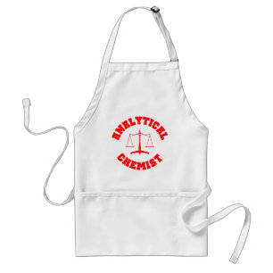 Analytical Chemist Apron (red)