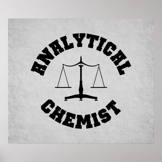 Analytical Chemist Poster (Front)