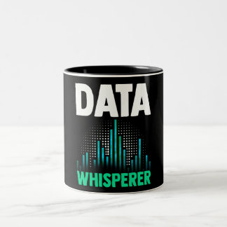 Analytics Talk Data Whisperer Two-Tone Coffee Mug