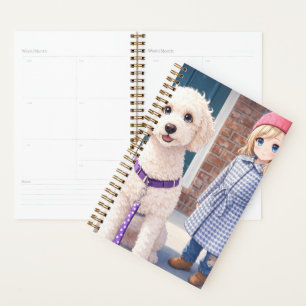 Anami Planner Girl & Puppy Small Best Friends 