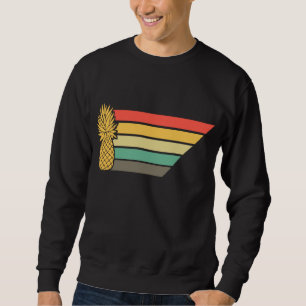 Ananas Retro Fruit Fruit Sweatshirt