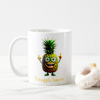 Ananas the Adventurer - Pineapple Empire Coffee Mug