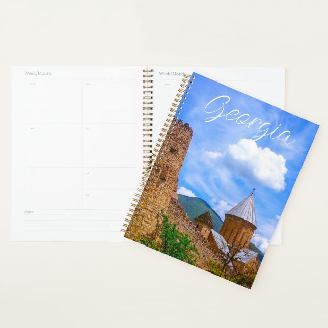 Ananuri Castle Georgia Aragvi Caucuses Mountains Planner (Display)
