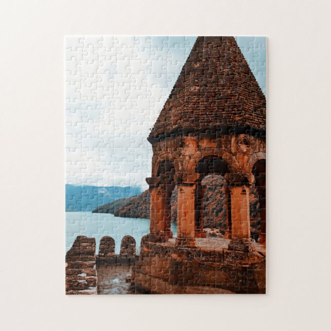 Ananuri fortress jigsaw puzzle (Vertical)