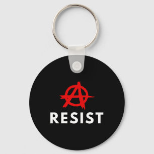 Anarchism Anarchist - Resist Key Ring