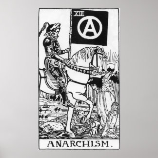 Anarchism gothic poster