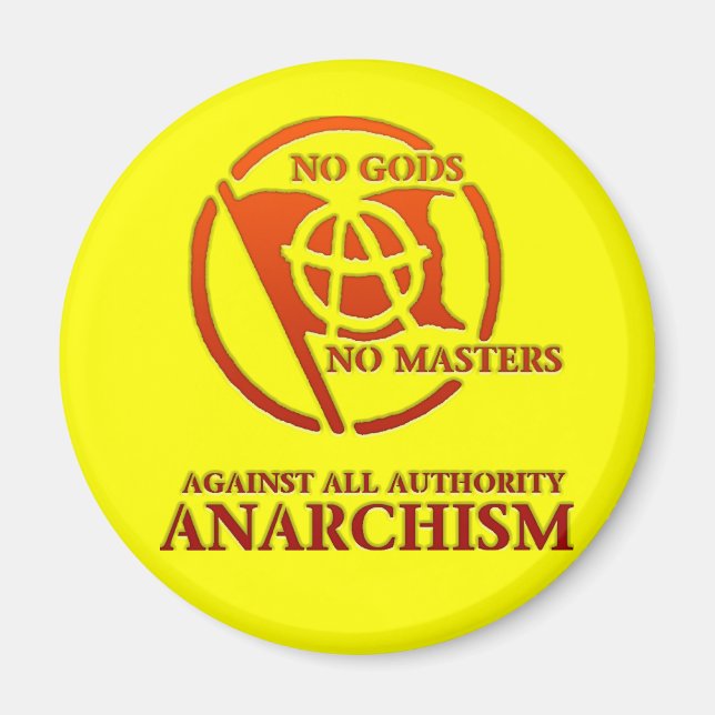 anarchism magnet (Front)