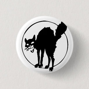 Anarchist Cat 3 Cm Round Badge
