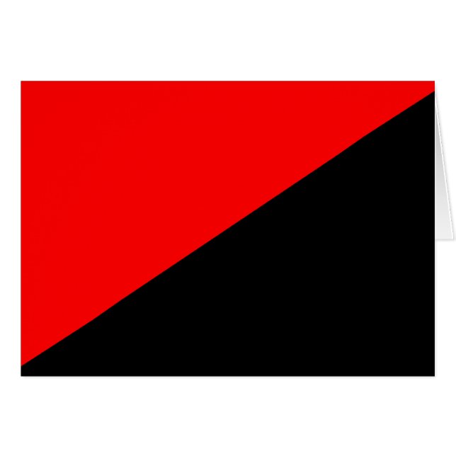 Anarchist, Colombia Political flag (Front Horizontal)