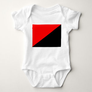 Anarchist Flag (Anarchism) Baby Bodysuit