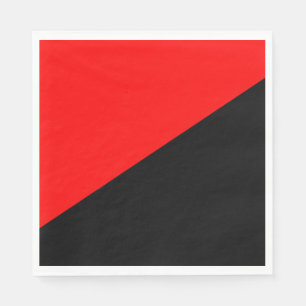Anarchist Flag (Anarchism) Napkin