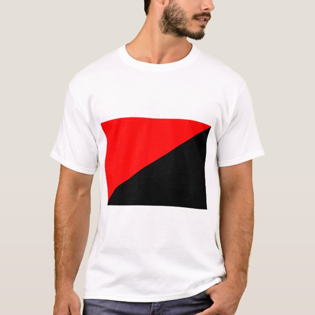 Anarchist Flag (Anarchism) T-Shirt (Front)