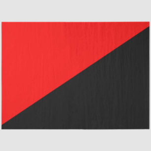 Anarchist Flag (Anarchism) Tissue Paper