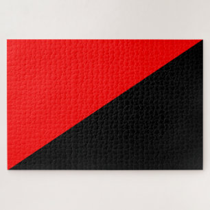 Anarchist Flag Jigsaw Puzzle