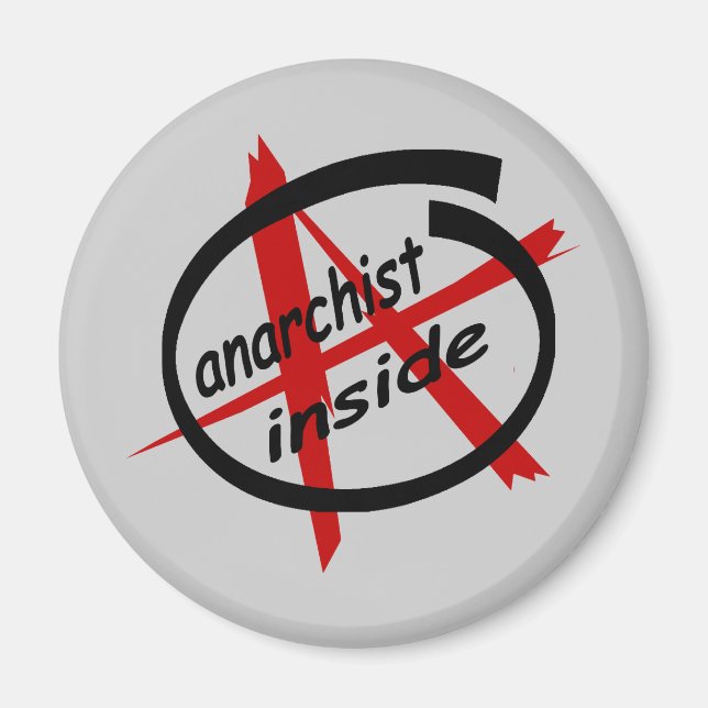 Anarchist Inside Magnet (Front)