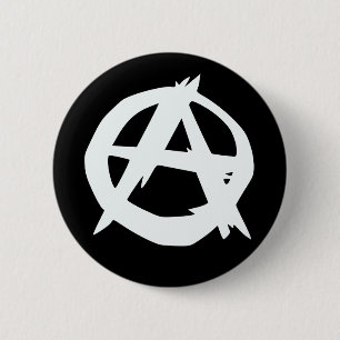 Anarchist logo button
