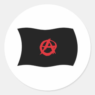 Anarchist Movement Flag Sticker