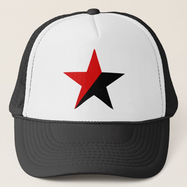 Anarchist Star Trucker Hat (Front)