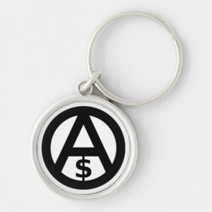 Anarcho Capitalism Keychain