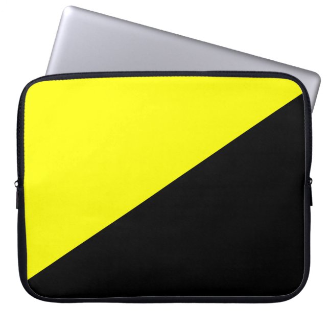Anarcho-Capitalist Flag Laptop Sleeve (Front)