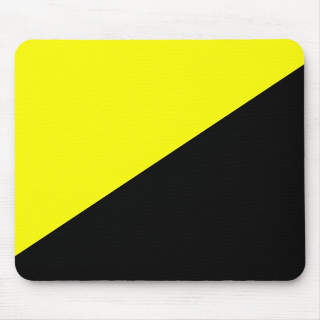 Anarcho-Capitalist Flag Mouse Pad (Front)