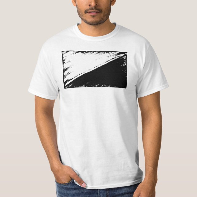 Anarcho-pacifism Flag T-shirt (Front)
