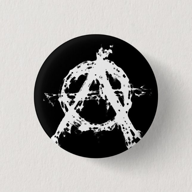 Anarchy 3 Cm Round Badge (Front)