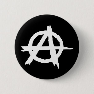 Anarchy 6 Cm Round Badge