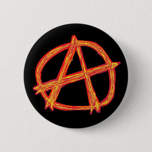Anarchy 6 Cm Round Badge