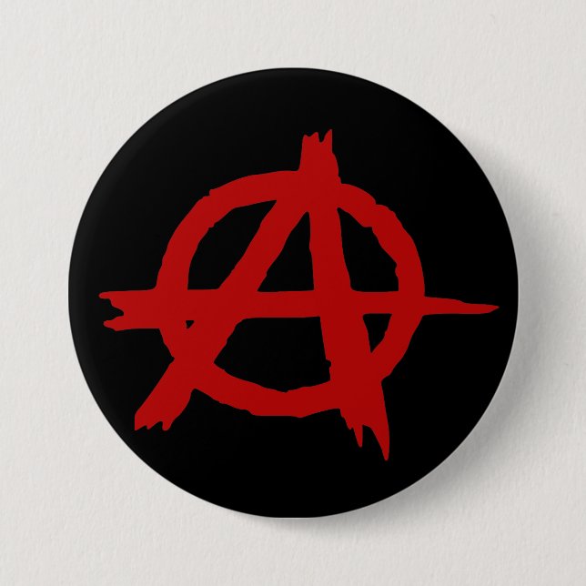 Anarchy 7.5 Cm Round Badge (Front)