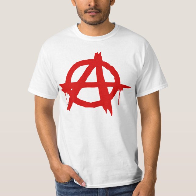 ANARCHY,ANARCHISM, anti-globalisation movement T-Shirt (Front)