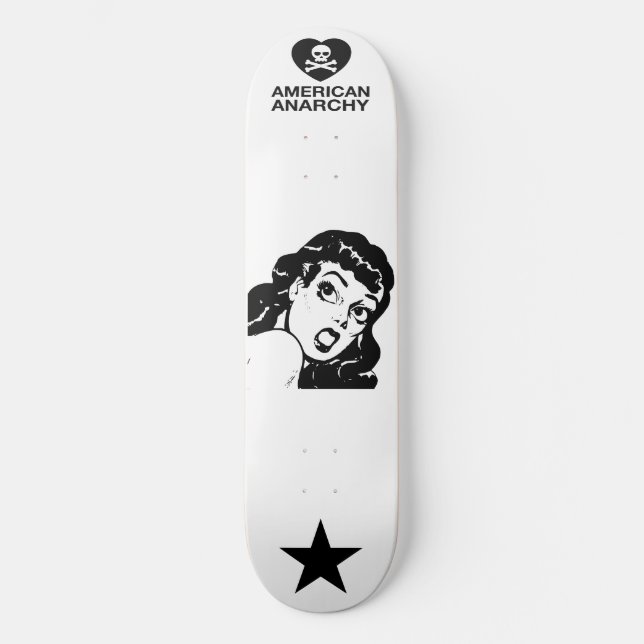 Anarchy Art - Skateboard (Front)