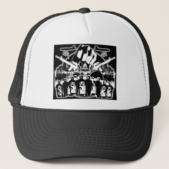 Anarchy at the 33rd Degree Trucker Hat (Front)