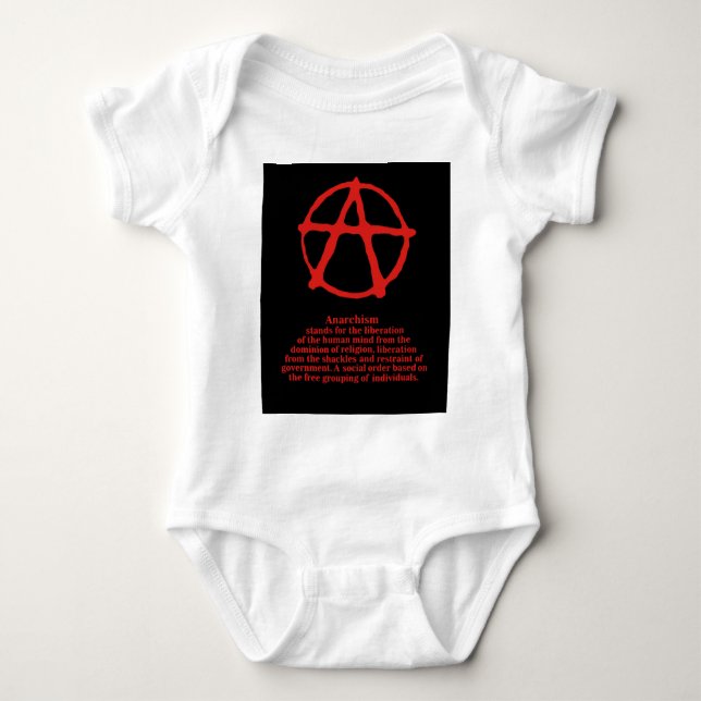 Anarchy Baby Bodysuit (Front)