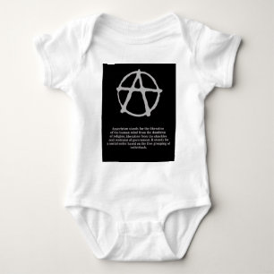 anarchy. baby bodysuit