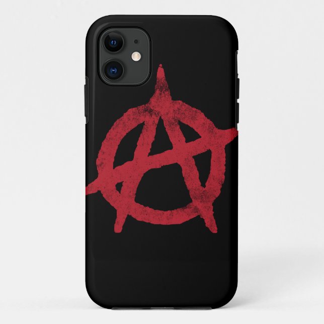 Anarchy Circle A Case-Mate iPhone Case (Back)