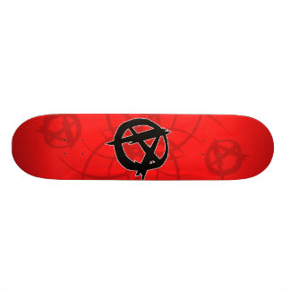 Anarchy deck skateboard