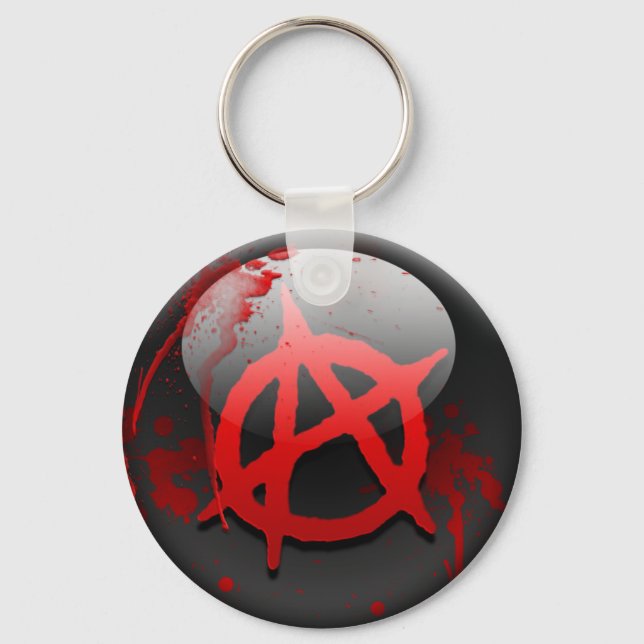 Anarchy Flag Key Ring (Front)