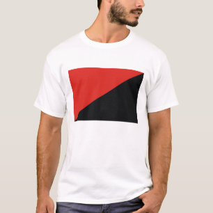 anarchy flag red black T-Shirt