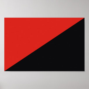 anarchy flag symbol punk communism socialism red b poster