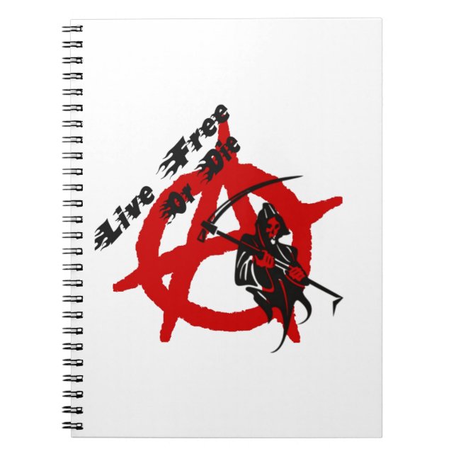Anarchy Grim Reaper Notebook (Front)