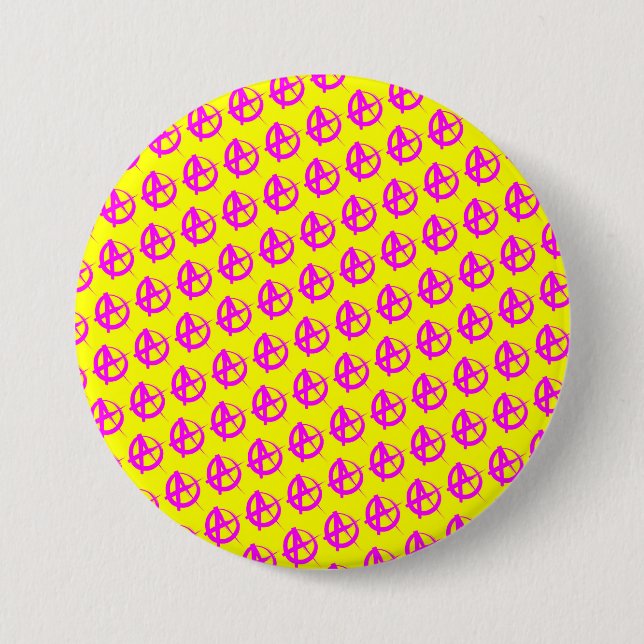 Anarchy Pattern 7.5 Cm Round Badge (Front)